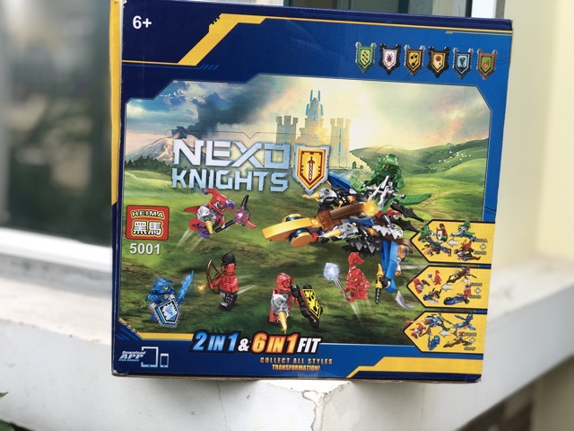 BỘ ĐỒ CHƠI LEGO NEXO KNIGHTS 12 HỘP CHO BÉ