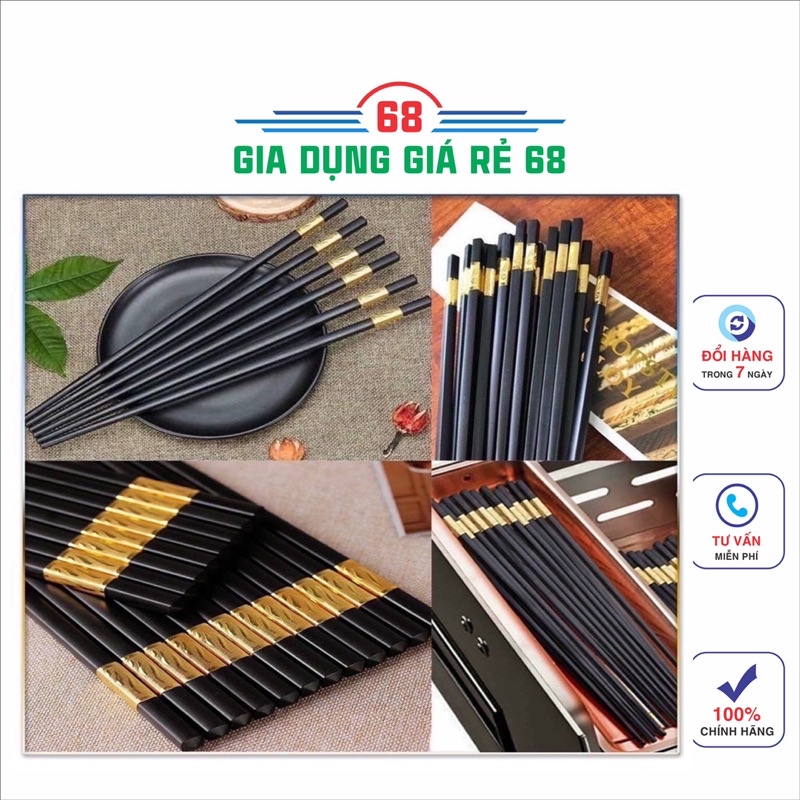 Đũa Khảm Vàng Phong Cách Nhật Bản
