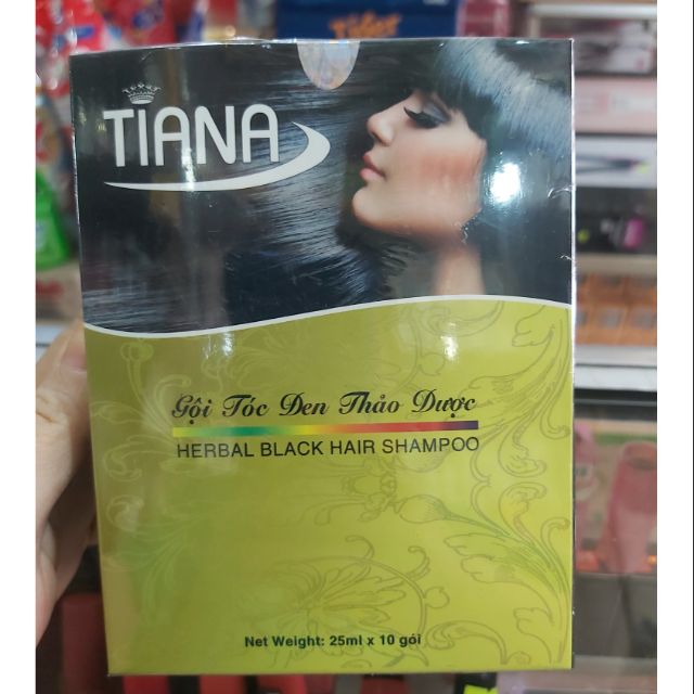 10 gói gội là đen thảo dược Tiana