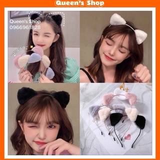 🎀cài tóc tai cáo lông mịn chảnh băng đô tóc teen 🎀