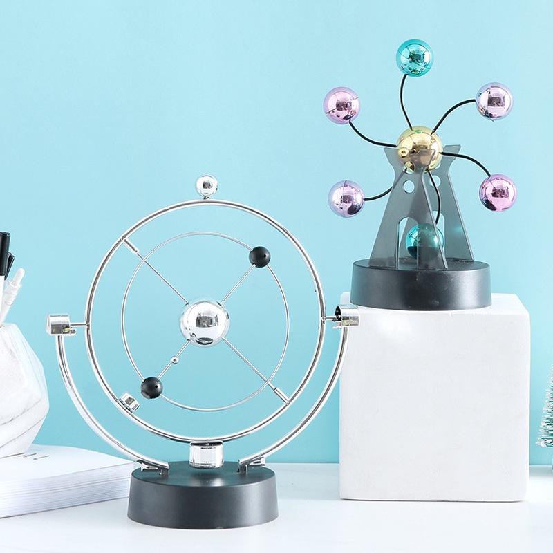 [Hàng mới về] Đồ chơi con lắc quay Từ trường Newton Trang trí bàn