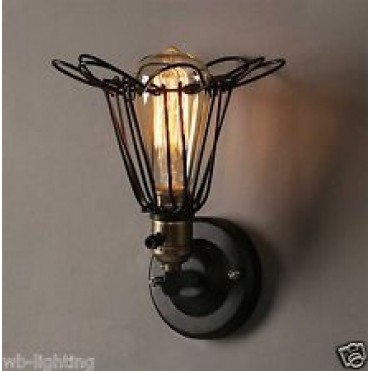 Đèn treo tường hình bông hoa độc đáo trang trí phòng khách