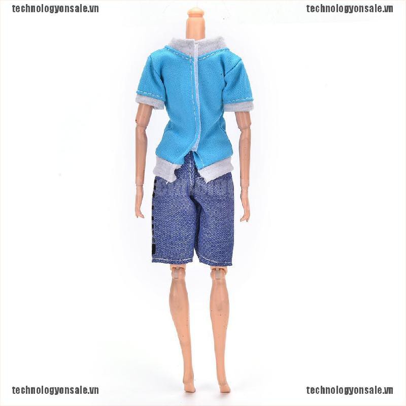 [😎😎Tech] Handmade Casual Clothes & Trousers Outfits For Barbie Boyfirend Ken Dolls hot [VN]