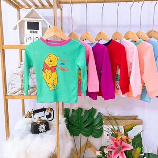 Combo 3 áo thu đông dài tay cực xinh cho bé