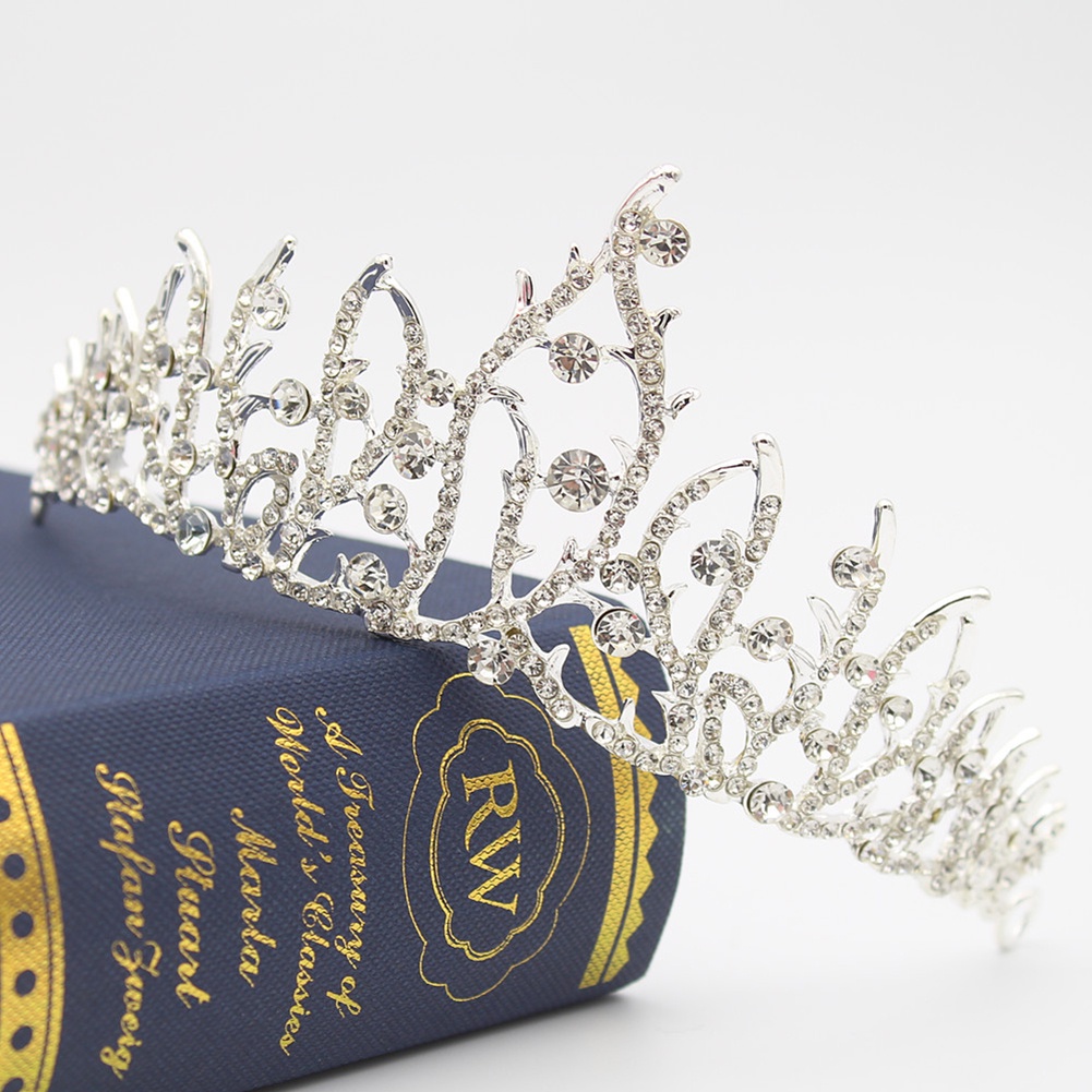 Vương miện đính đá xinh xắn dễ thương dành cho nữ