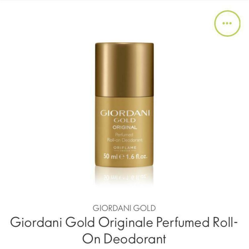 (Hàng Mới Về) Cuộn Lăn Khử Mùi Giordani Gold Cao Cấp