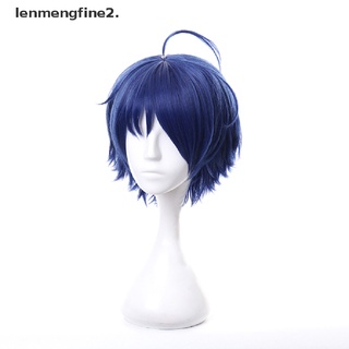 Wonder Egg Priority Ohto Ai Cosplay Wig Blue Short Hair Wig Costume Props