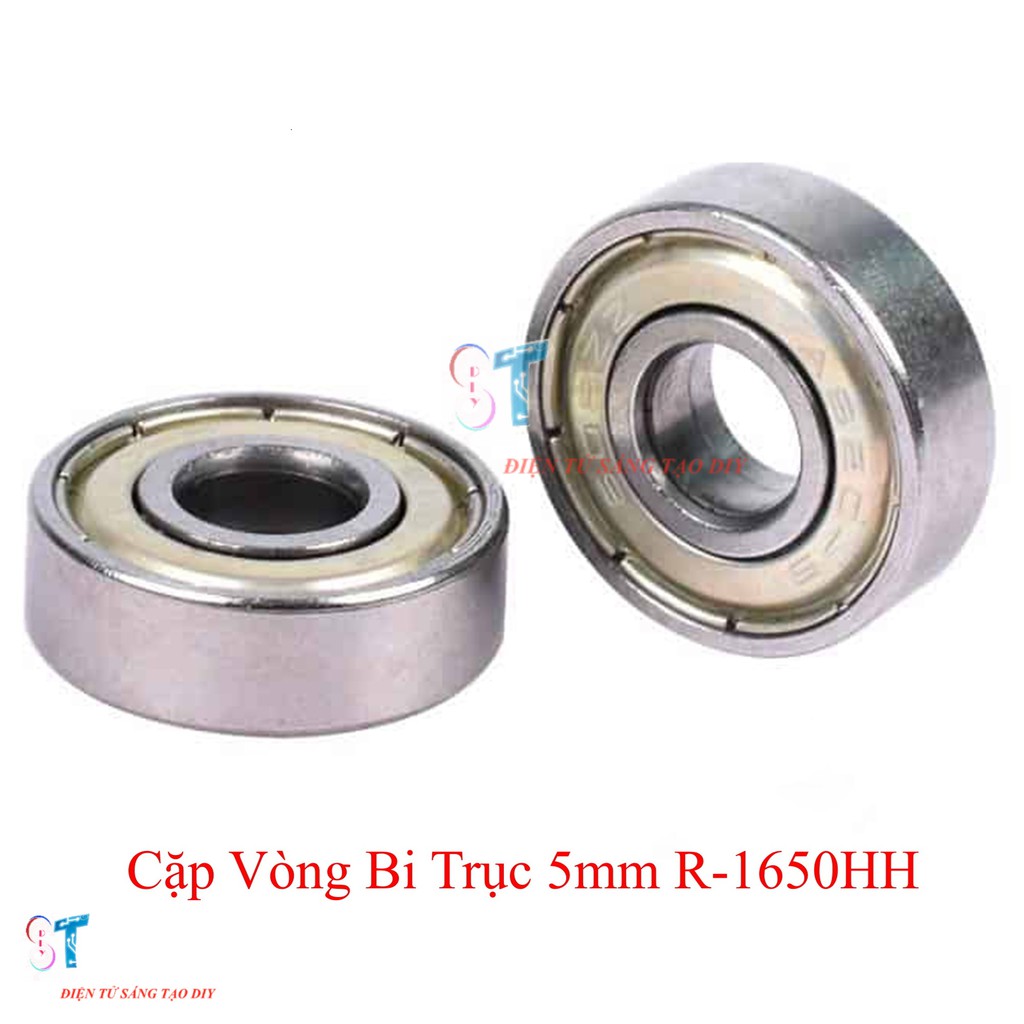 Bộ 2 Cái Vòng Bi Trục 5mm R-1650HH