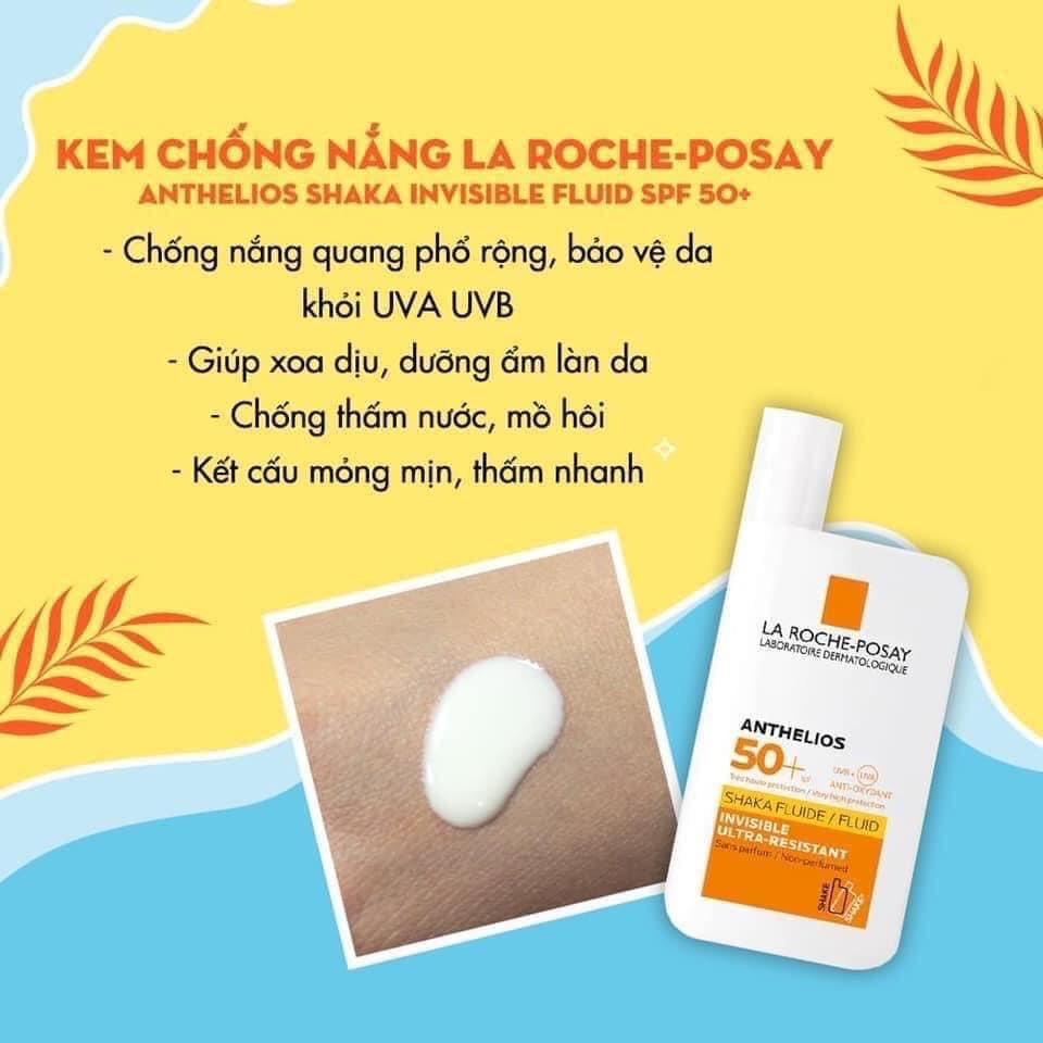 Kem Chống Nắng LA ROCHE POSAY Anthelios Shaka Fluid SPF 50+ Cho Da Nhạy Cảm Laroche Posay