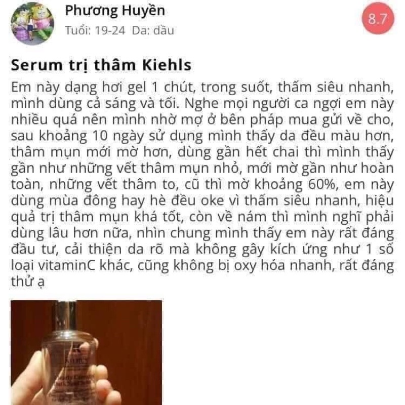 SERUM DARK SPOT KlEHL’S