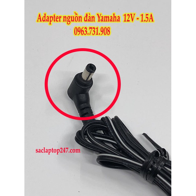 Adapter nguồn đàn yamaha 12v 1.5a chính hãng