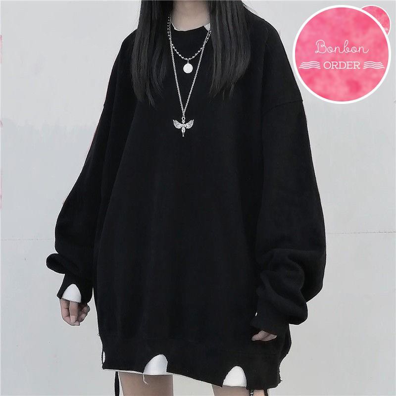 [CÓ SẴN] ÁO PULL NỈ ULZZANG | BigBuy360 - bigbuy360.vn