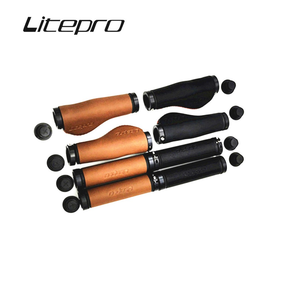 Vỏ Bọc Tay Lái Bằng Da PU Thoải Mái Cho Xe Đạp Leo Núi MTB