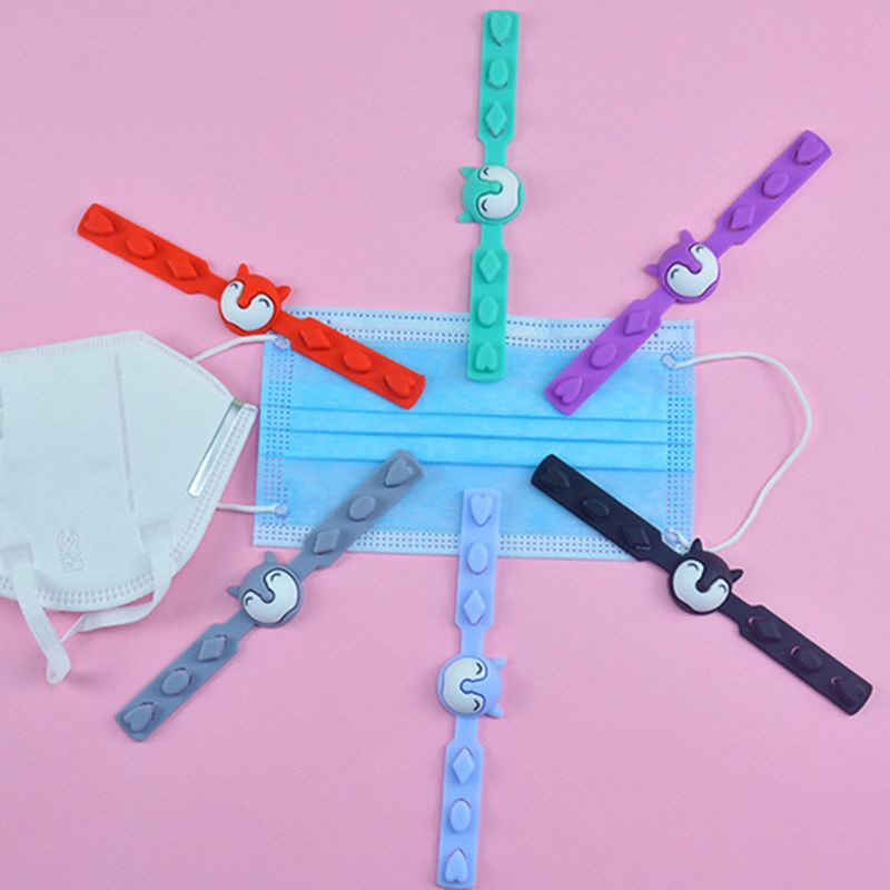 Set 5 Móc Khóa Dây Thừng Nối Dài Kiểu Hoạt Hình Chống Nhìn Trộm Cho Bé