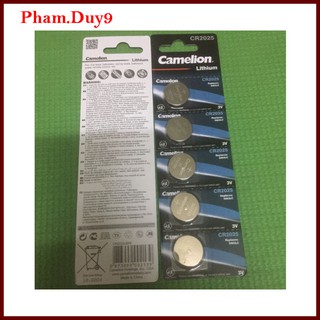 PIN CAMELION CR2025 3V , vỉ 5 viên (có VAT)