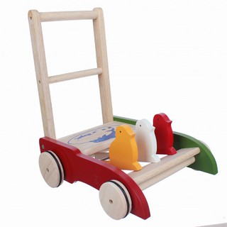 Xe tập đi 3 con chim