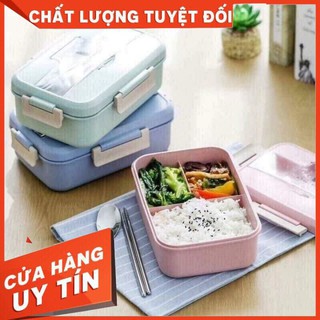 Hộp Đựng Cơm Lúa Mạch - Giao Màu Ngẫu Nhiên