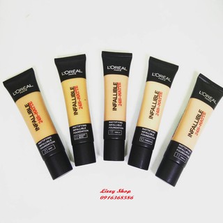 Phấn nền ko trôi infallible 24h matte