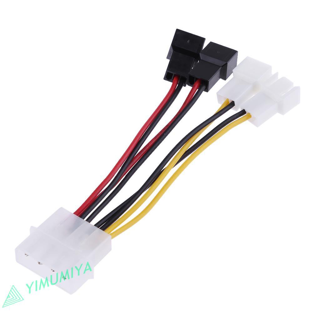 Cáp chuyển 4Pin Molex sang 3Pin nguồn cho quạt tản nhiệt máy tính