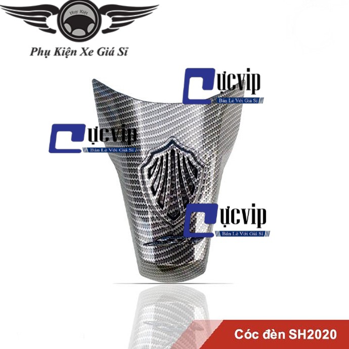 Ốp Cóc Đèn SH 2020 Carbon MS2602