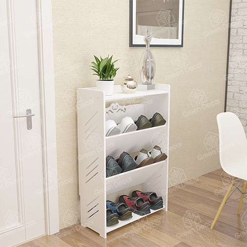 Giá để giày cao cấp, dễ lau chùi, không cong vênh, chống mối mọt - Green Decor