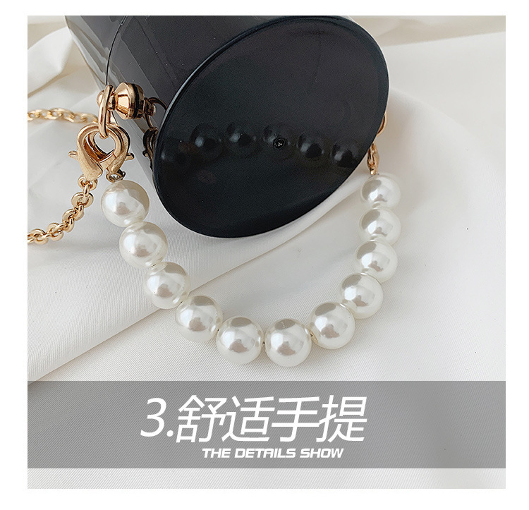 Túi Xách Đeo Chéo JASMIN NOIR Phối Dây Xích Thời Trang Cho Nữ
