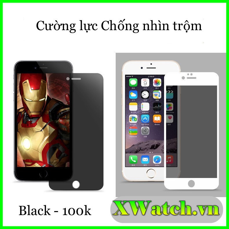 Cường lực chống nhìn trộm IPhone X- XS/ XS max / XR / 11 / 11 pro / 11 pro max / IPhone 6 7-8 6plus 7plus 8 plus