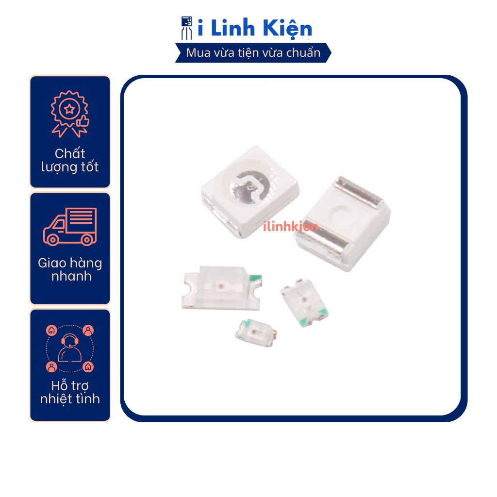 LED dán 1206 đủ các màu 10 chiếc