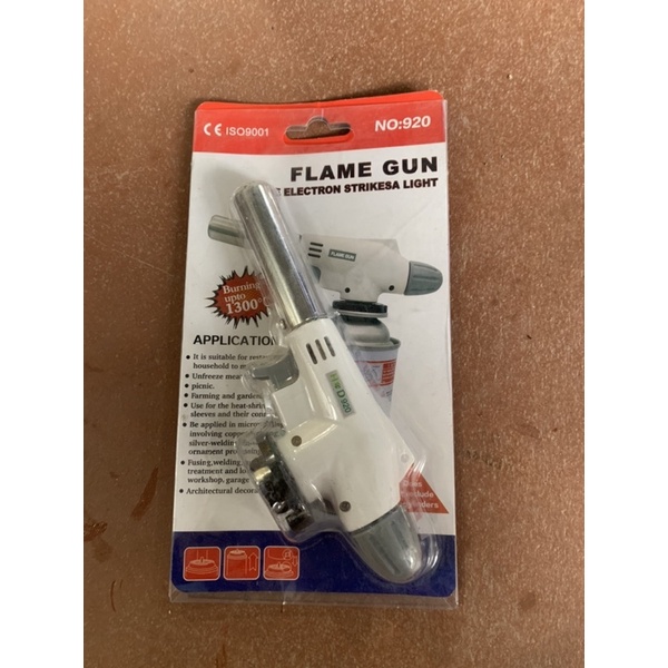 Khò gas mini Flame Gun đánh lửa tự động, khò ga dùng cho nhà bếp, du lịch dã ngoại