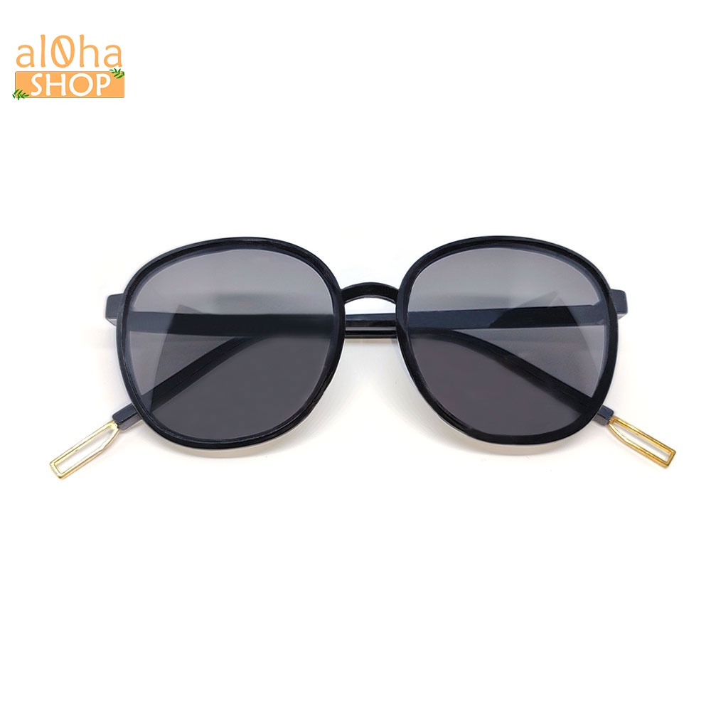 Kính mát thời trang chống nắng gọng nhựa mắt to K8188 unisex nam nữ kính râm phong cách - al0ha Shop