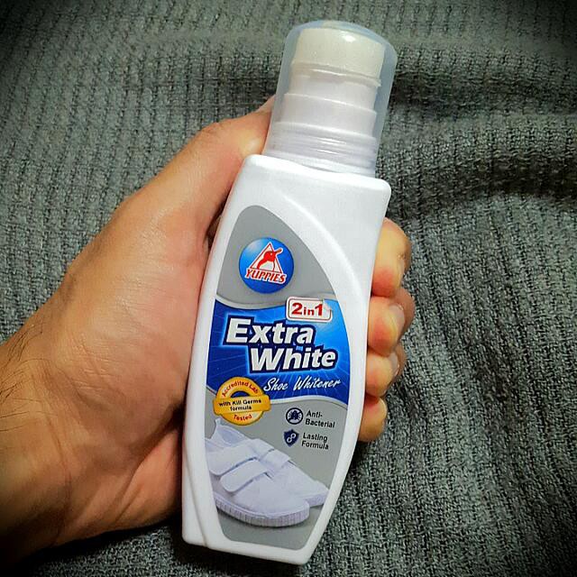 CHẤT LÀM TRẮNG GIẦY THỂ THAO CAO CẤP YUPPIES EXTRA WHITE NHẬP KHẨU CHÍNH HÃNG MALAYSIA 75ML