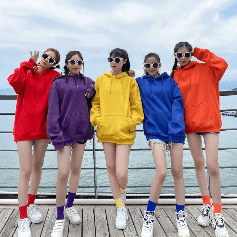 Áo hoodies nỉ ngoại teen trẻ trung phong cách hàn quốc , cực hot cho các bạn THỜI TRANG KOKO MI
