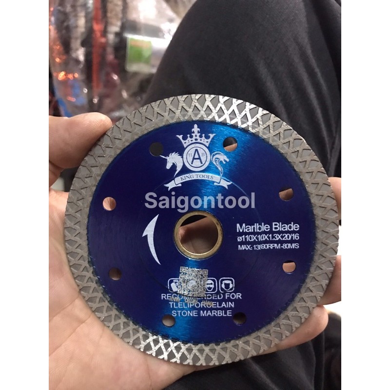 Lưỡi cắt đá hoa cương Cao cấp Kingtools Pro  - Turbo Diamond Blade