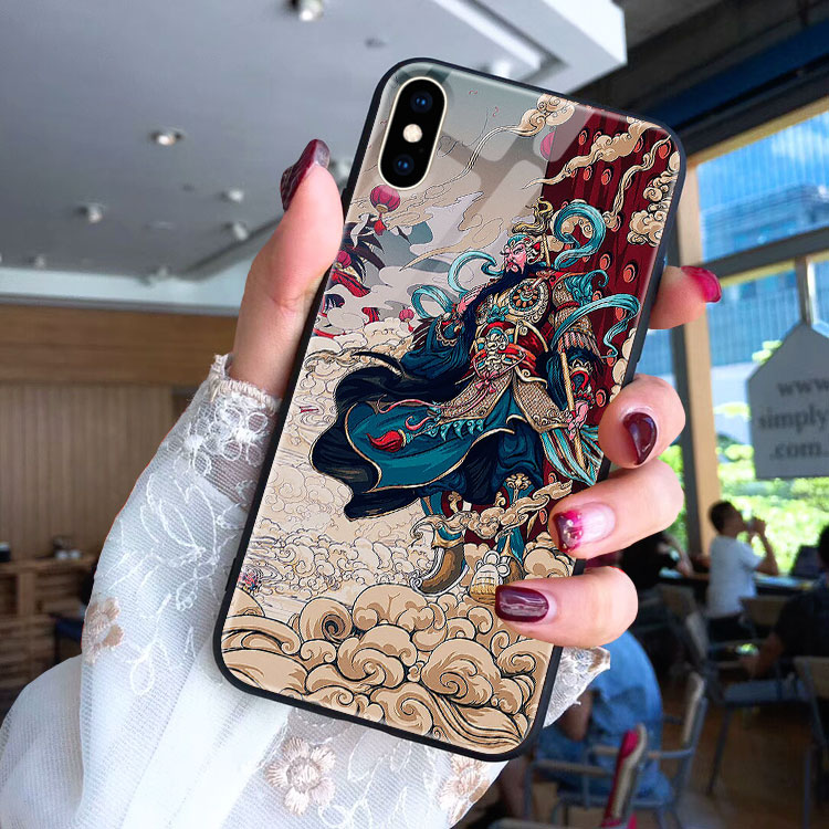 Ốp Đt Iphone 7 Plus  In Hình China Illustrator CITYSHOP68 Cho Iphone 12 11 Pro Max Xs Max Xr Xs 7 8 Plus Se