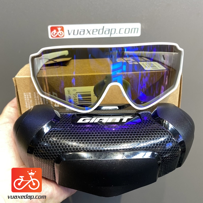 Kính đạp xe Giant JN trắng