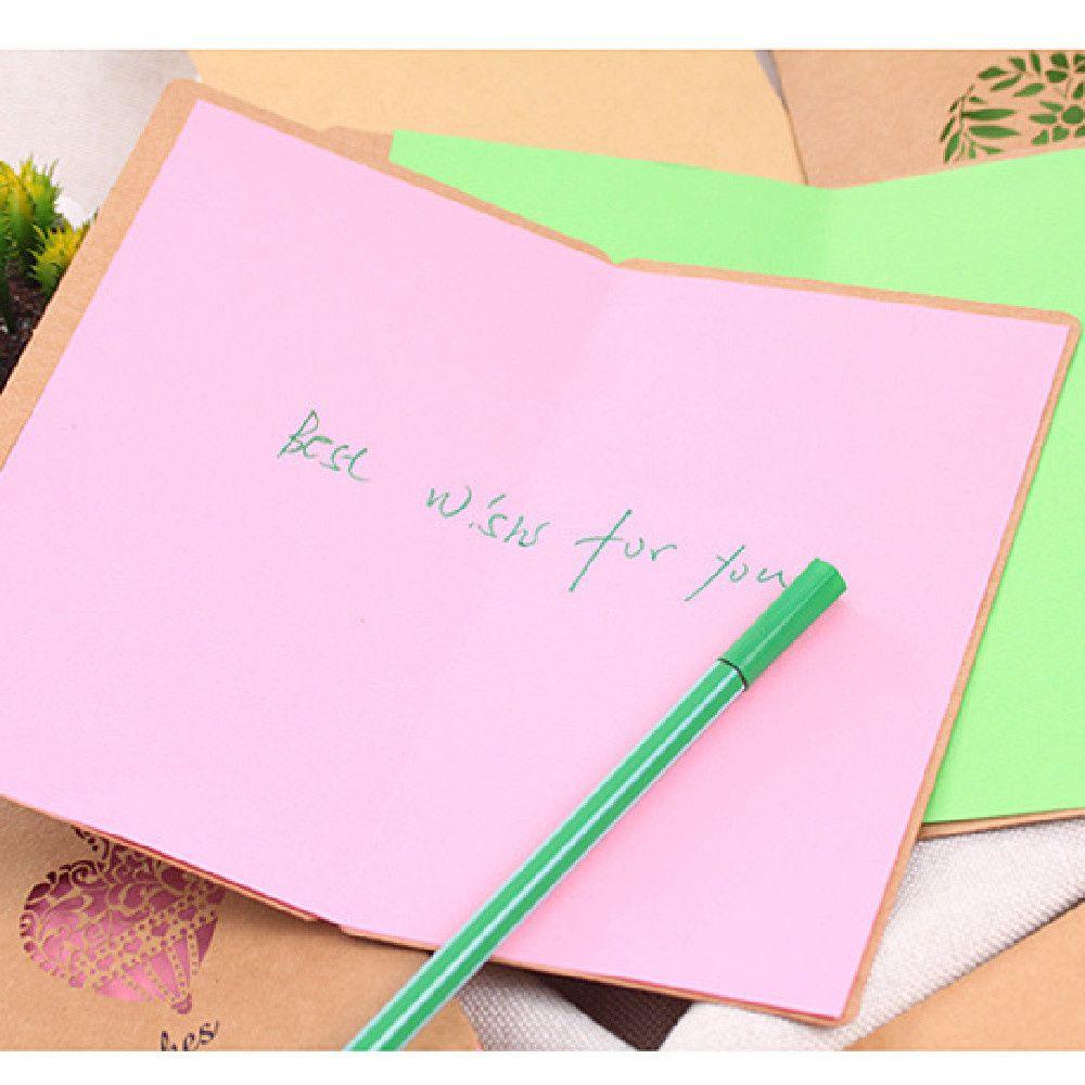 Thiệp Chúc Mừng Sinh Nhật / Đám Cưới Bằng Giấy Kraft