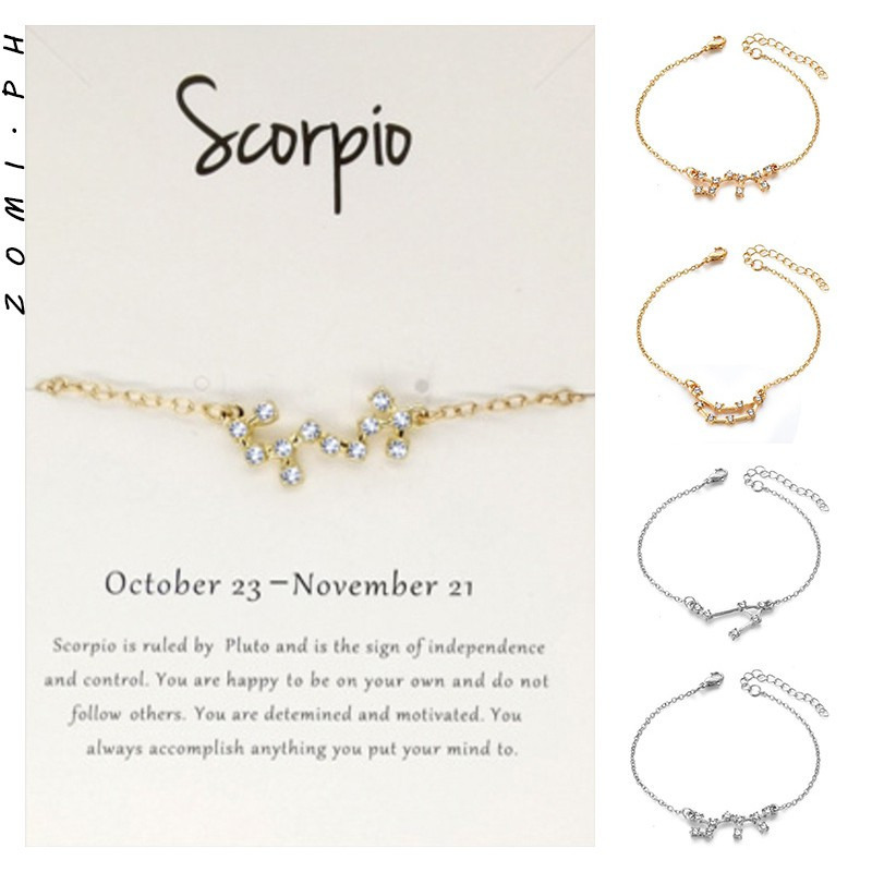 Bộ Trang Sức Hợp Kim Đính Đá Hình Cung Hoàng Đạo Độc Đáo | BigBuy360 - bigbuy360.vn