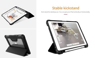 Bao da Nillkin ipad các dòng chống sock