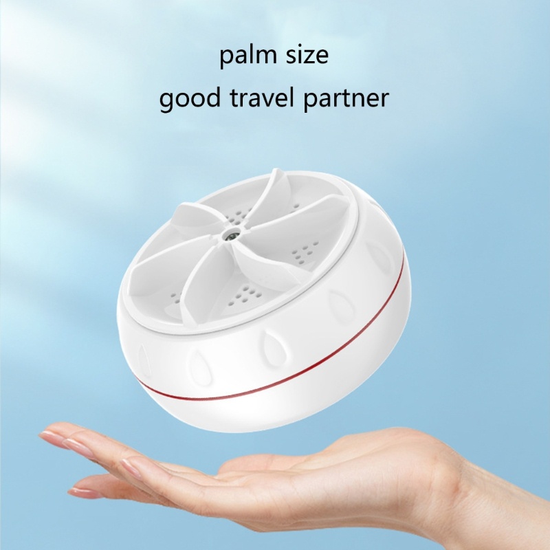 Tua Bin Máy Giặt Mini Bằng Sóng Siêu Âm Có Chức Năng Hẹn Giờ
