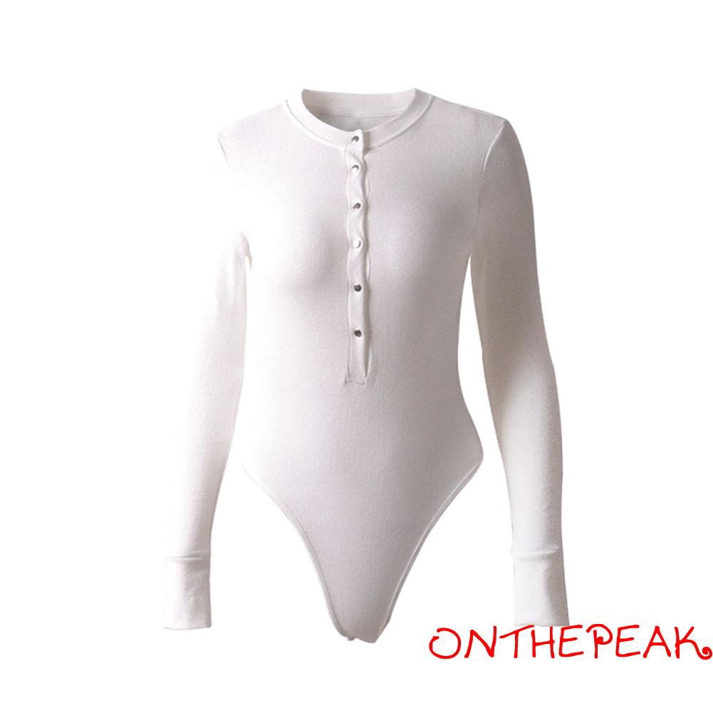 Jumpsuit Tay Dài Màu Trơn Gợi Cảm Cho Nữ | BigBuy360 - bigbuy360.vn