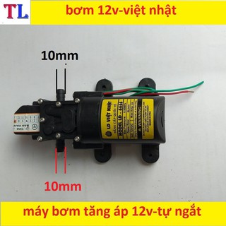 bơm phun sương 12v - bơm tăng áp