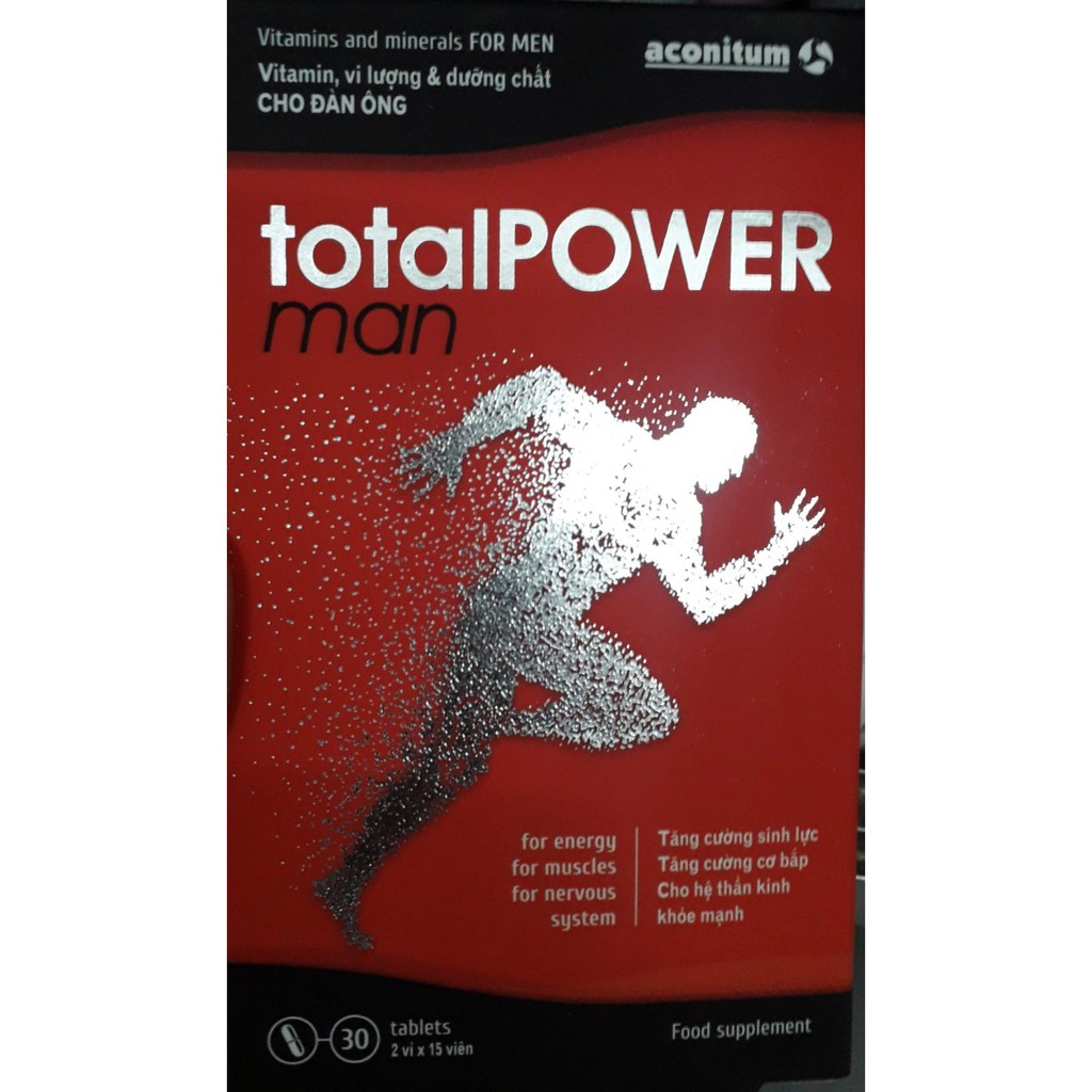 Vitamin total power man