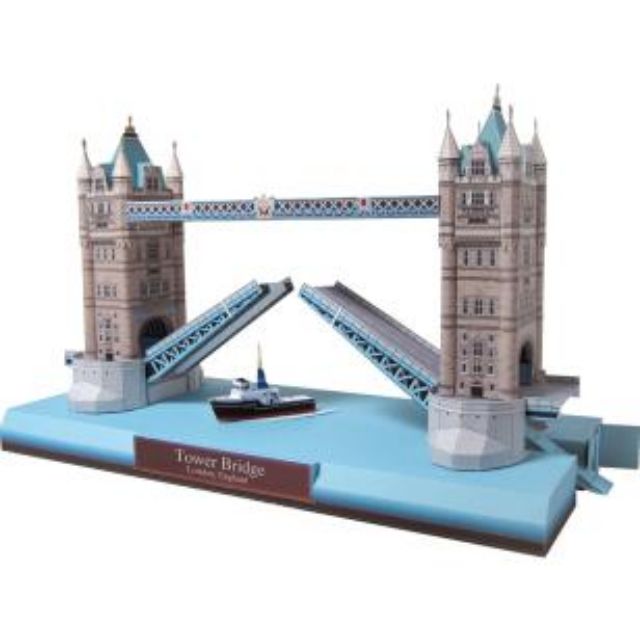 Mô hình giấy công trình cầu tháp London