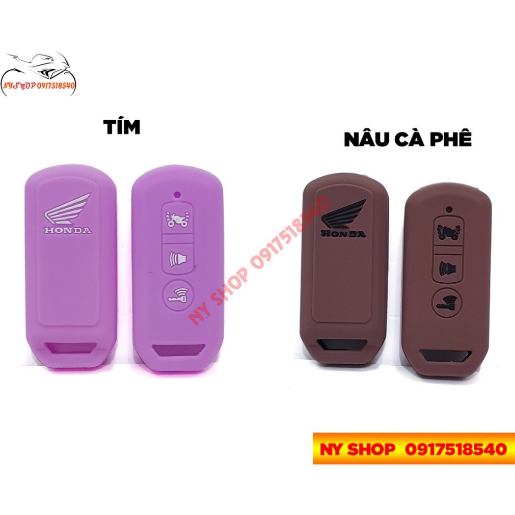 Bọc (Bao) Silicon Cho Chìa Smartkey SH 2016-2020, sh mode,PCX Ảnh thật Sp