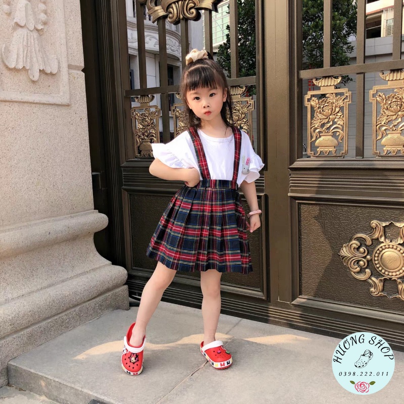 [Tặng jibit] - Dép Sục Cho Bé In Hình 3D Chuột Minnie Đỏ Xinh Xắn