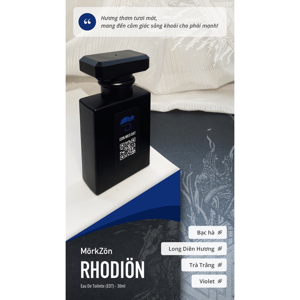 MörkZön Rhodiön - Nước hoa chế tác Con Mèo Đất