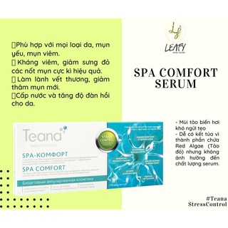Serum cho da mụn yếu Teana Spa Comfort