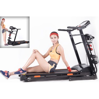Máy tập chạy bộ điện trong nhà LIEK - công xuất 4.0 HP, tốc độ cao nhất 14km/h đầy đủ chức năng, thiết bị thể dục trong