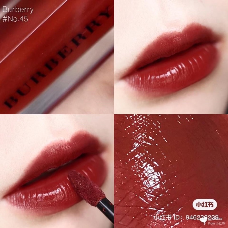 Son Burberry Kisses Lip Lacquer Dark Russet No.45