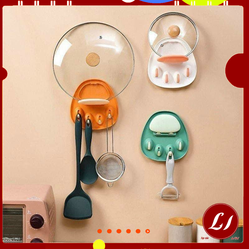 Móc treo dán tường CHÂN GẤU tiện lợi cho gia đình